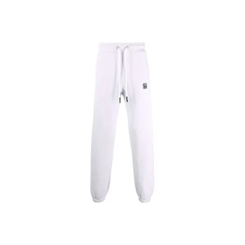 PALM ANGELS Белые Мужские Вязаные Спортивные Штаны