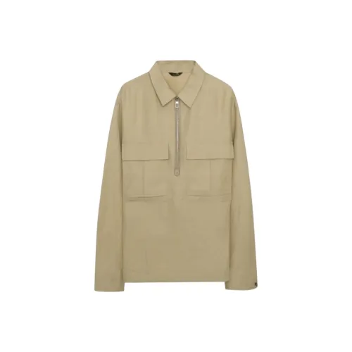 Loro Piana Khaki Мужские Куртки