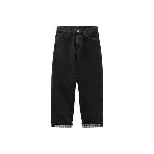 Carhartt WIP SS23 Frontier Series Джинсы Мужские Черные