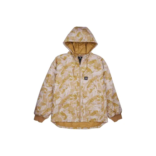 Конверс CAMO Utility Куртка Куртки Пальто Мужской Earth Желтый