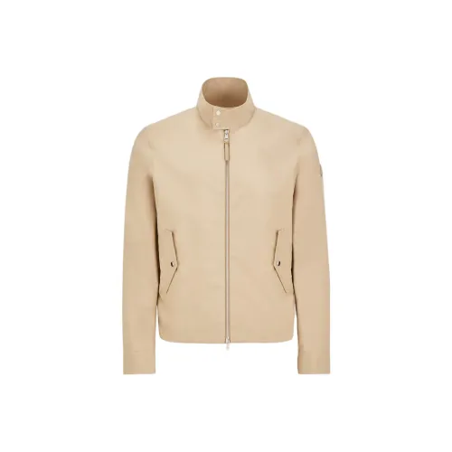 Moncler SS24 Куртки Пальто Мужской Бежевый