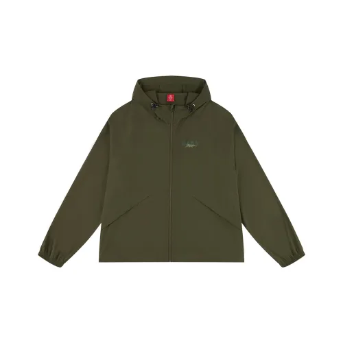 OCCUPY Basic logo series Куртка Унисекс Армейский зеленый