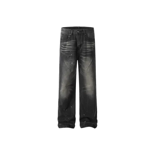 MT99 Черные Унисекс Джинсы