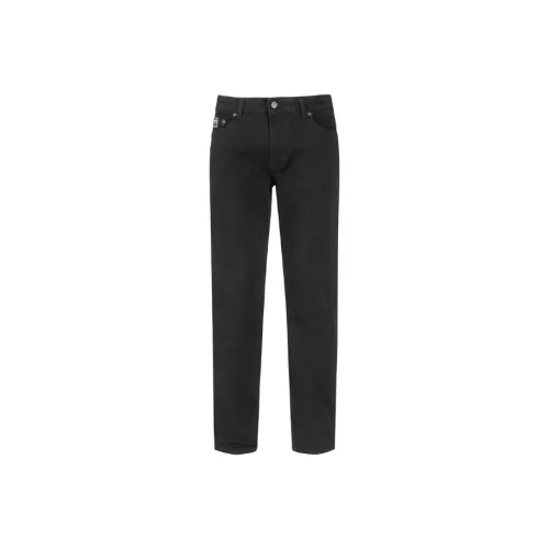 VERSACE JEANS COUTURE Мужские черные джинсы