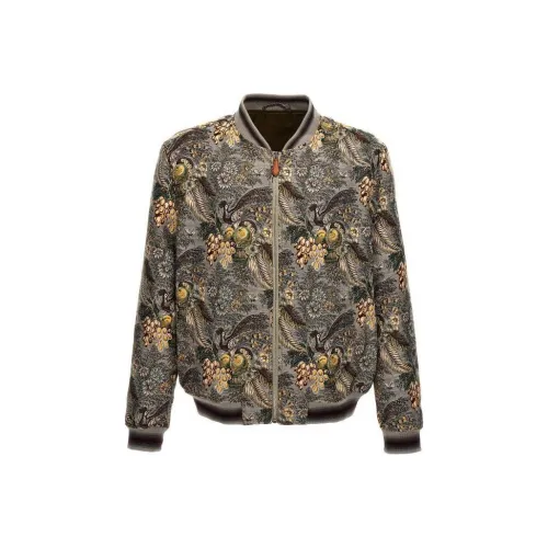 ETRO Многоцветные Мужские Куртки
