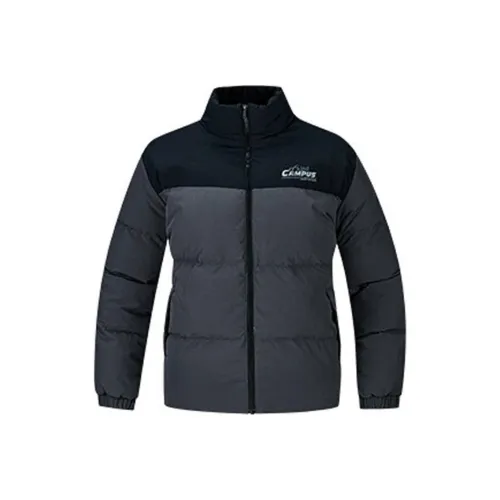 361° Down Jacket Unisex Метеоритный Серый Супер Черный