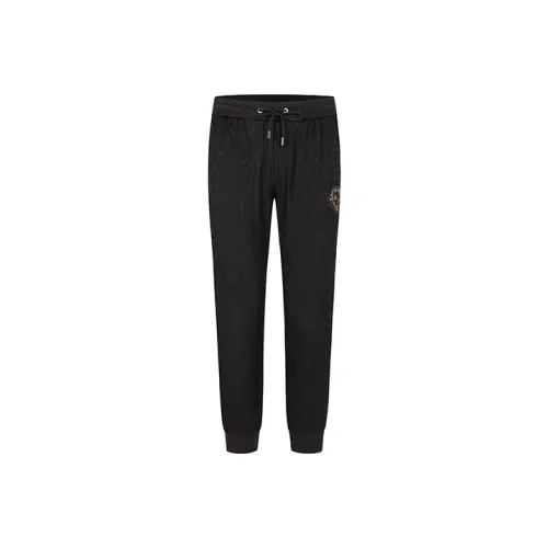 DAVID NAMAN SS22 Штаны с манжетами Спортивные брюки Мужские Черные