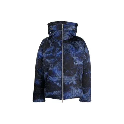 Off Белый Куртки и Пальто Стандартный Мужской Синий