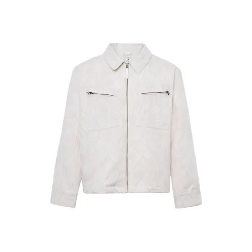 nike Куртки Пальто Мужской Айвори Белый