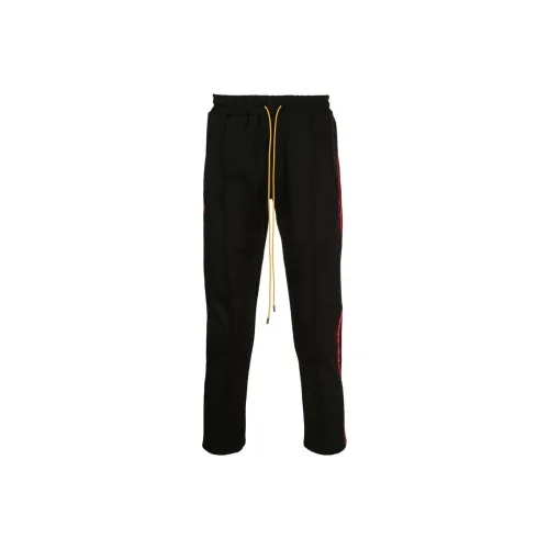 RHUDE Черные Мужские Вязаные Спортивные Штаны