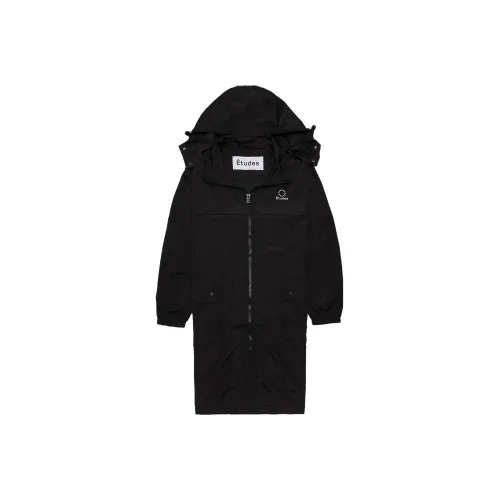 Études Черный Мужской Тренч