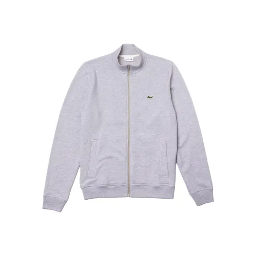 LACOSTE Свитшот Куртки Пальто Унисекс Серый