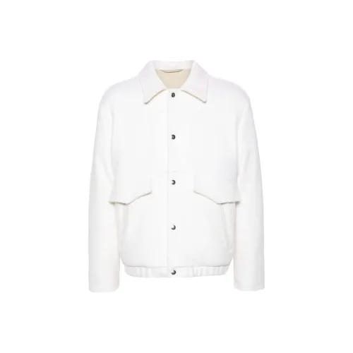 Eleventy FIRSTCLASS Made IN Italy SS24 Пуховик Мужской Мел Белый