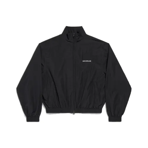 Balenciaga SS24 Куртки Пальто Стандартный крой Унисекс Черный