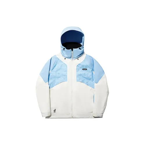 LINING Тренчкот Унисекс Синий Белый