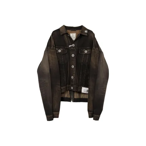 Maison Mihara Yasuhiro Черные Мужские Куртки