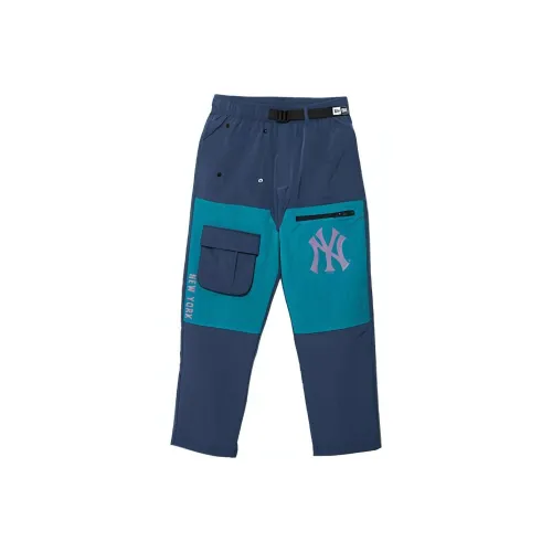 New Era SS22 Тренировочные брюки Унисекс Темно-синий