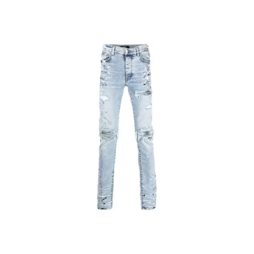 AMIRI Men's Blue Jeans AMIRI Мужские синие джинсы