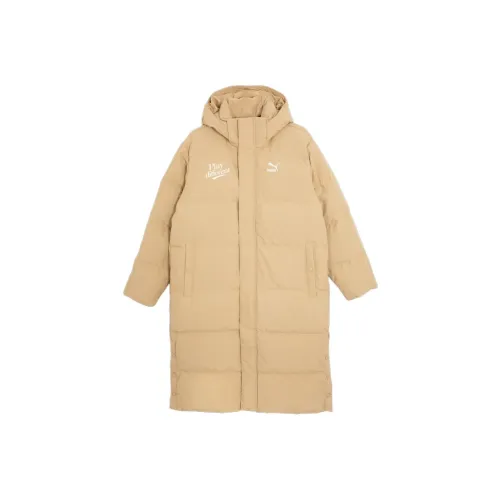 PUMA CLASSICS Унисекс Пуховик Унисекс CAMEL