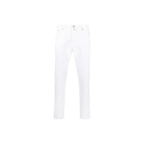 JACOB COHEN Белый Мужской Джинсы