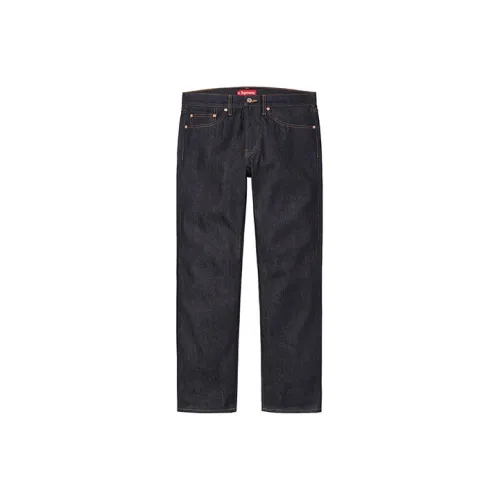Supreme FW21 Blue Men's Jeans