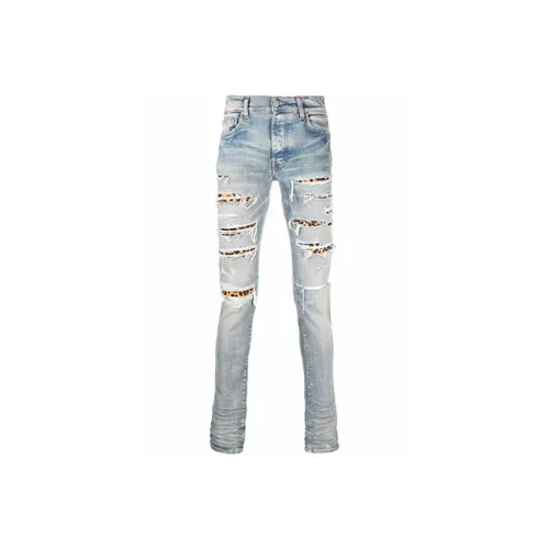 AMIRI Men's Blue Jeans AMIRI Мужские синие джинсы
