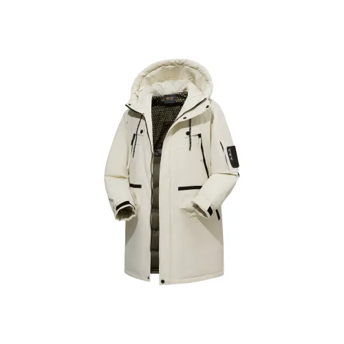 SNOW FLYING Пуховик Унисекс Армейский зеленый