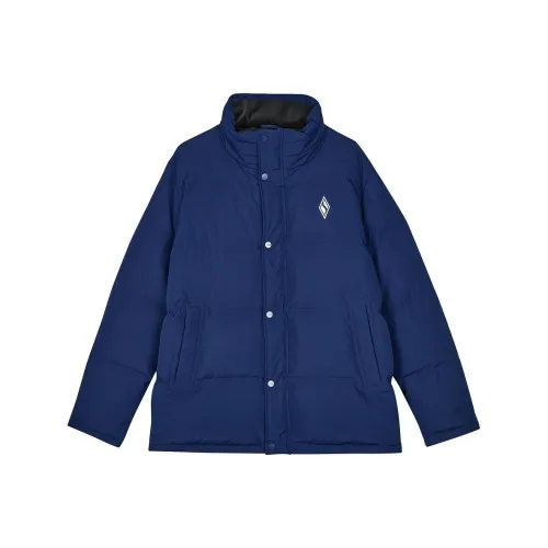 Skechers Yazhuan Series Пуховик Мужской Medieval Синий