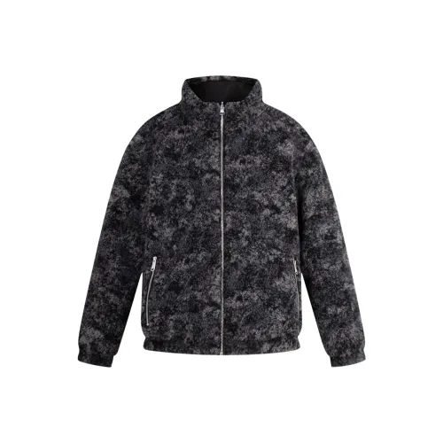 Calvin Klein Хлопковый пуховик Мужской Космос Черный