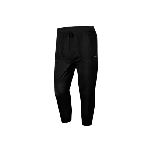 Nike Вязаные тренировочные штаны мужские черные