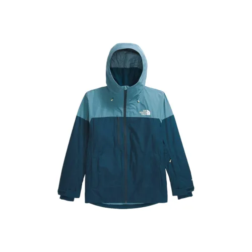 The North Face Dawnstrike Gore TEX Куртки Пальто Мужской Algae Синий