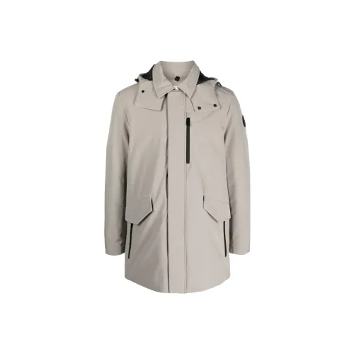 WOOLRICH Тауповый Мужской Тренч