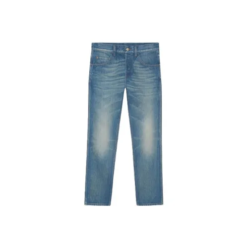 GUCCI Blue Men's Jeans GUCCI Синий Мужские Джинсы