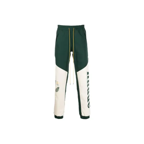RHUDE Белые Мужские Вязаные Спортивные Штаны