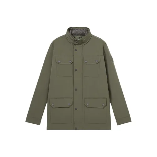 MICHAEL KORS Куртки и Пальто Мужской Оливково-зеленый