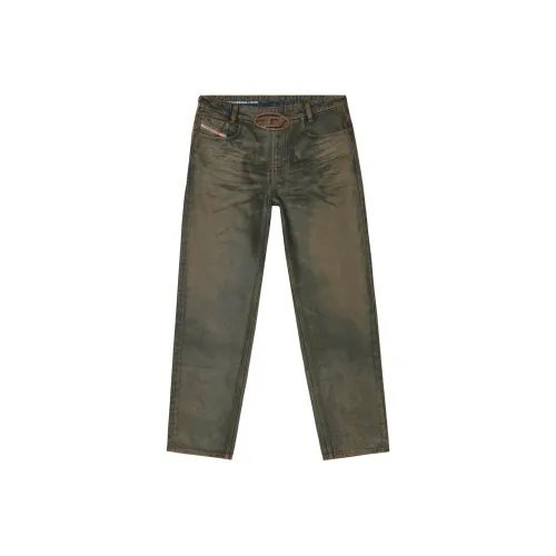 DIESEL x SSENSE SS24 OVAL D Коллекция Джинсы Унисекс Коричневый