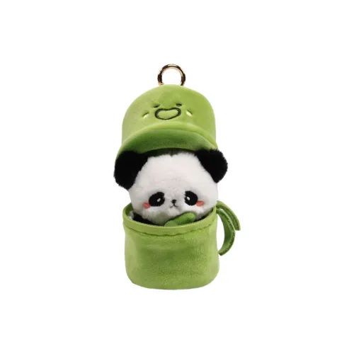 MORTEN SOLUM Милый Бамбук Tube Панда Кукла Плюшевая Подвеска 12 см Высота