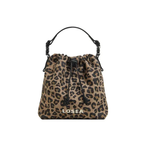 LOSEA Хлопок Сумка через плечо Маленькая Женская Светлая Леопардовая