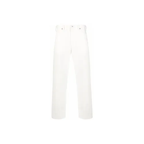 JIL SANDER Белый Мужской Джинсы
