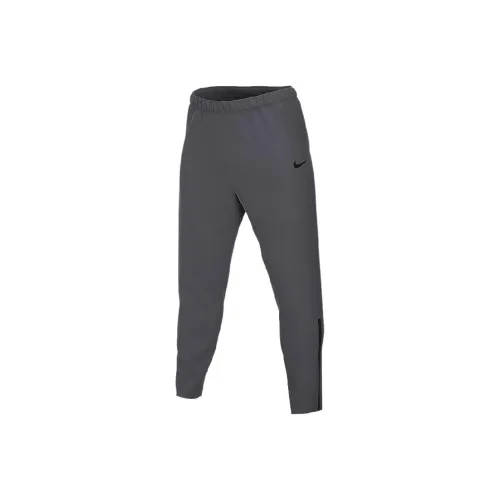Nike Вязаные тренировочные брюки мужские серые