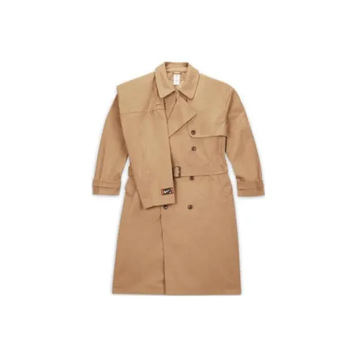 NIKE X MARTINE ROSE SS23 Co Branded SERIES Коричневый Унисекс Тренч