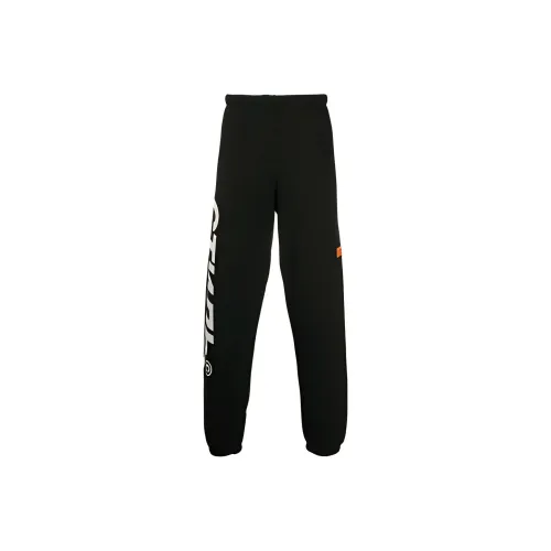 HERON PRESTON Черные Мужские Вязаные Спортивные Штаны