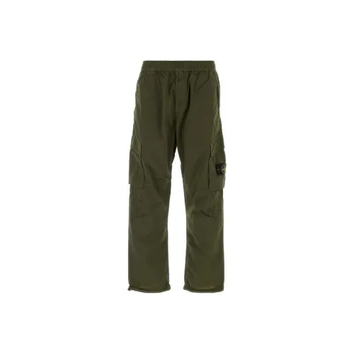 STONE ISLAND Карго брюки Мужские Зеленые
