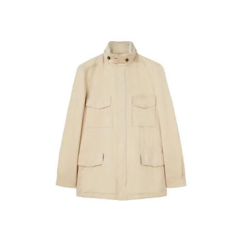 Loro Piana Бежевые Мужские Куртки