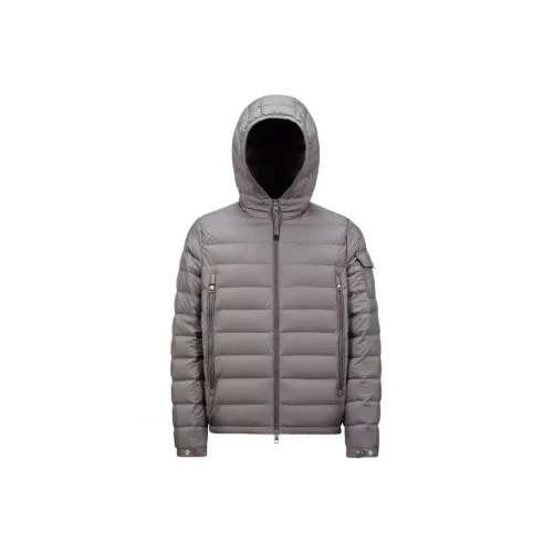 Moncler Galion Короткий пуховик пуховик мужской темно-серый