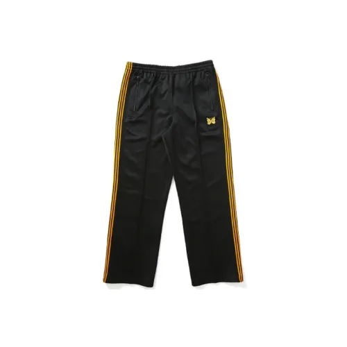 Needles X Union 30Th Anniversary Collection Черные Унисекс Вязаные Тренировочные Брюки