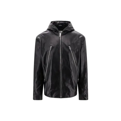 MM6 Maison Margiela совместный бренд Черный мужской мех