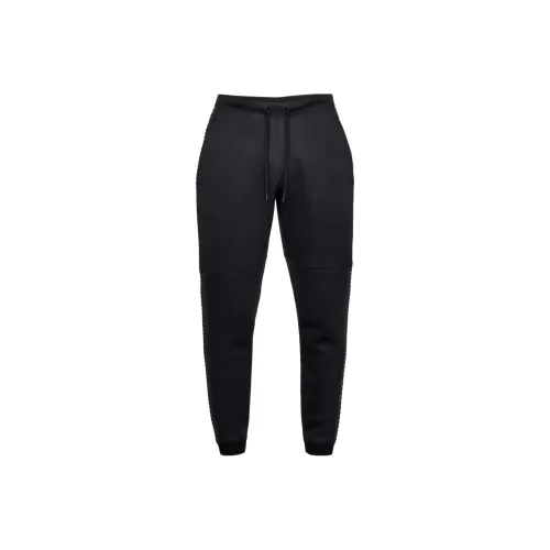 Under Armour Черные Мужские Вязаные Тренировочные Штаны