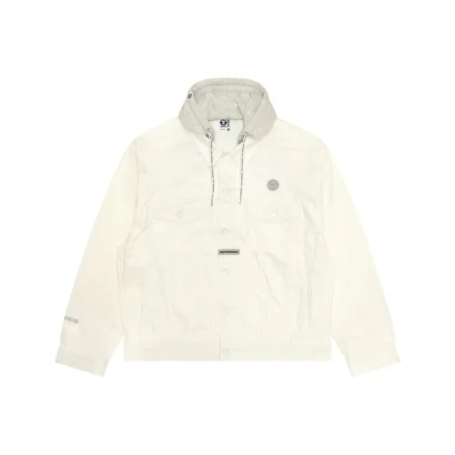 Aape FW24 Куртки и Пальто Мужской Белый