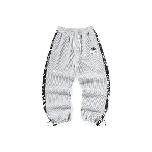 GENANX Повседневные брюки Унисекс Серый